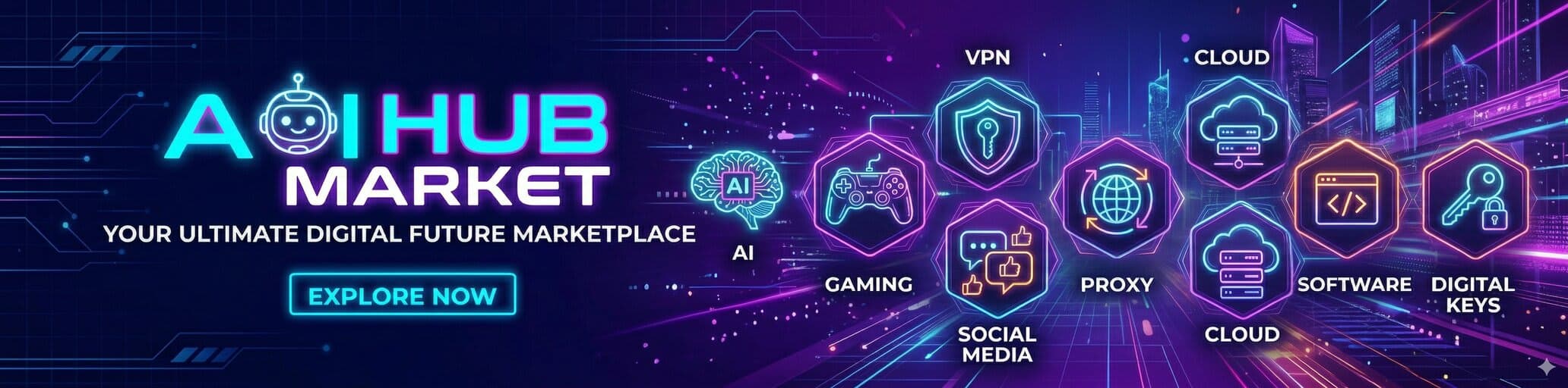 AI Hub Market banner