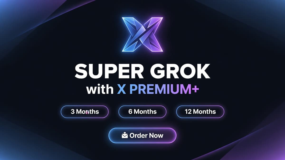 超级 Grok 尊享+ 订阅 | 3、6 及 12 个月 | X 尊享+